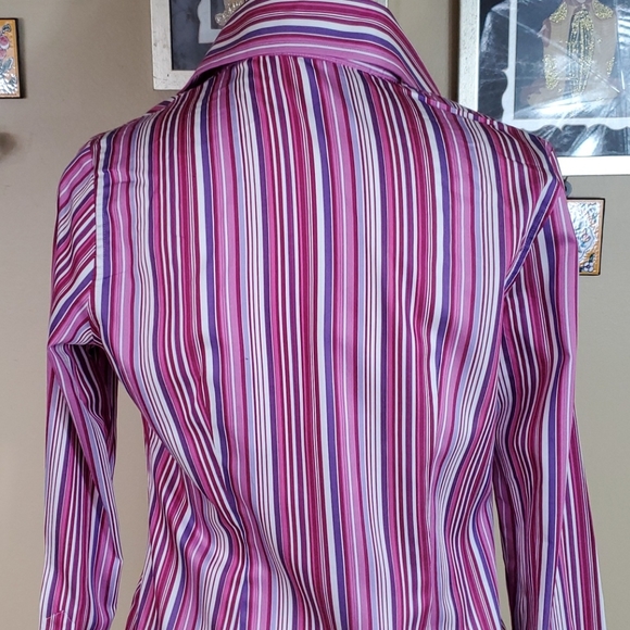 Hawes & Curtis stripped button down shirt - Picture 5 of 10